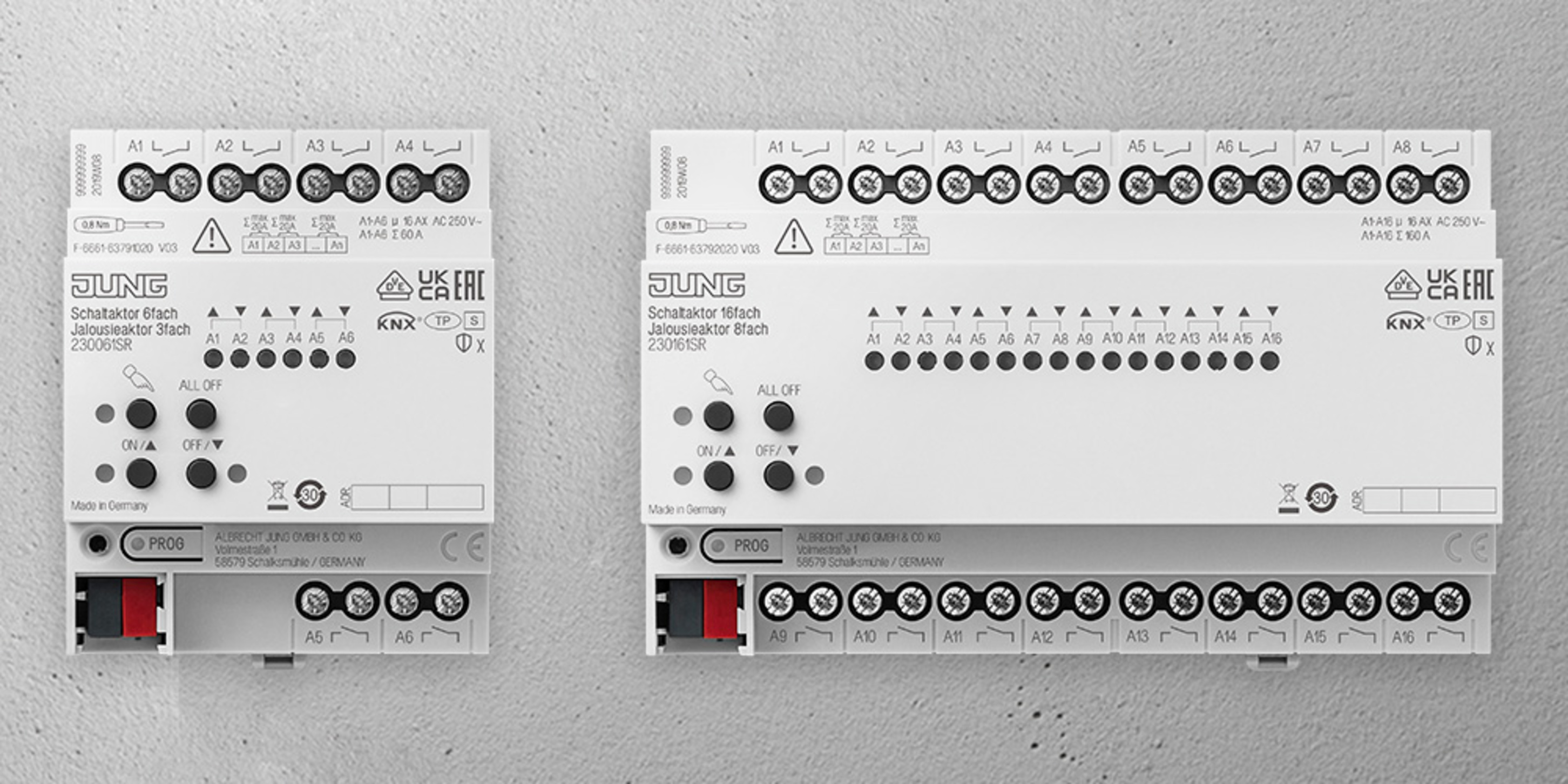 KNX Schalt- und Jalousieaktoren bei MainSonnenStrom GmbH & Co. KG in Esselbach